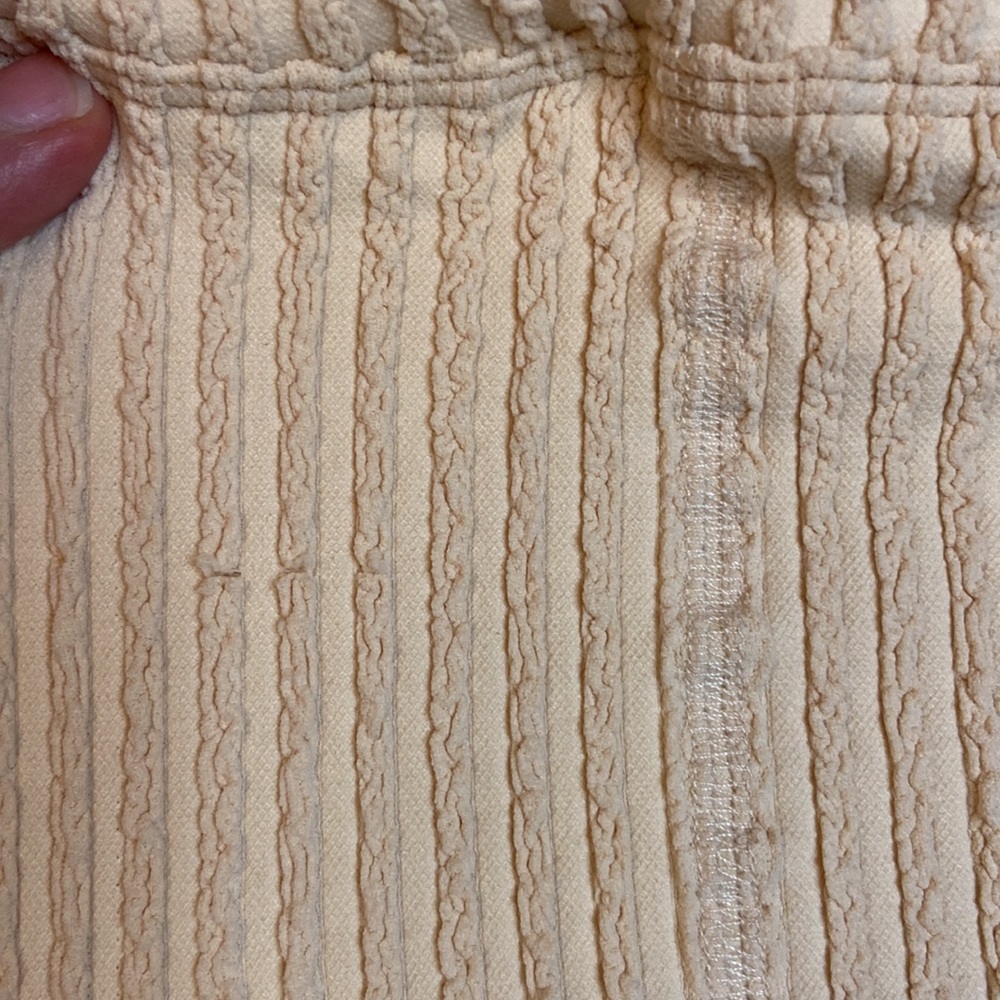 NEW! FREE PEOPLE MOVEMENT One To Another Shorts XS Whipped Peach Cream Nude - Picture 15 of 15